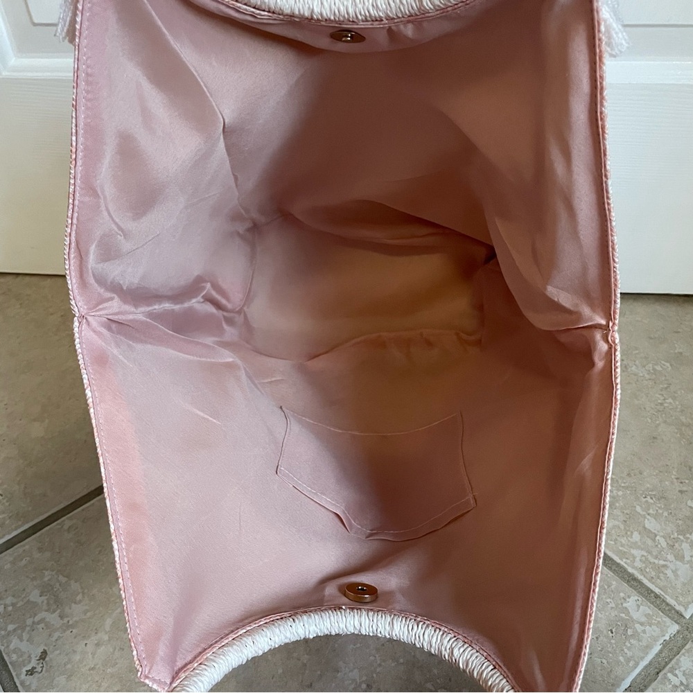 Shiraleah Clara Tote and Zip Pouch Blush Pink - Picture 9 of 15